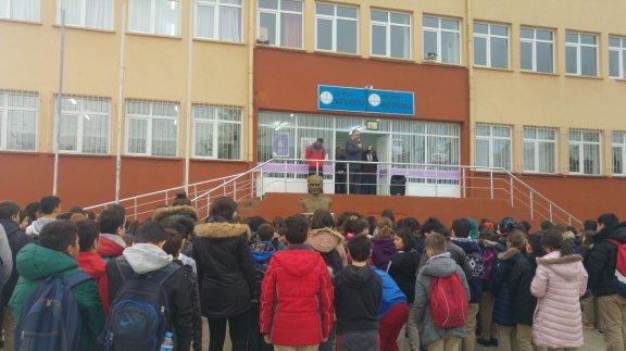 2017-2018 Eğitim Öğretim Yılı 2. Dönem Açılışı Gazi İlkokulu Ortaokulunda Yapıldı.