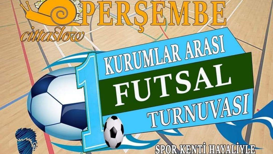İlçemizde Futsal turnuvası başlıyor.
