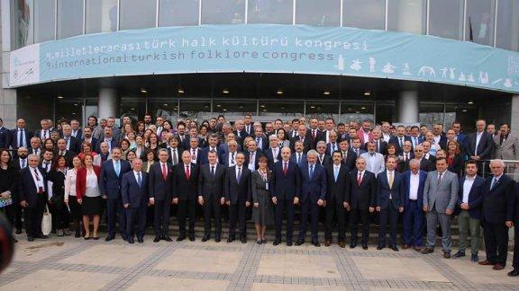 Turizm Bakanlığı Tarafından Organize Edilen 9. Milletlerarası Türk Halk Kültürü Kongresi