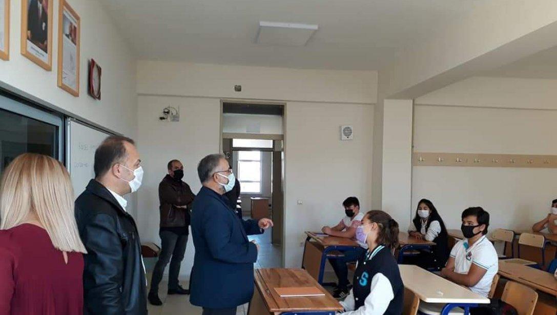 İlçe Milli Eğitim Müdürümüz Murat Çulfaz okul ziyaretlerine Sakin Şehir  MTAL ile devam etti. 