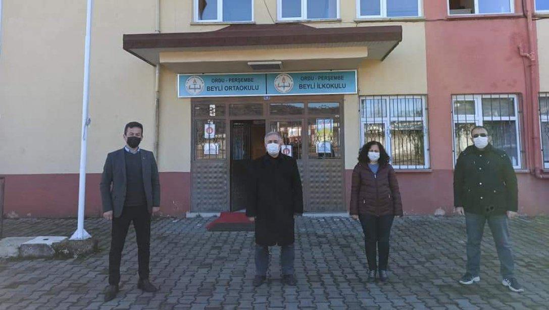 İlçe Milli Eğitim Müdürümüz Murat Çulfaz Beyli İlk/Ortaokulunu ziyaret ederek incelemelerde bulundu.